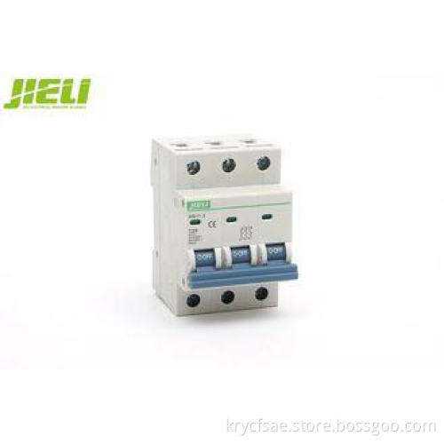 Vacuum Magnetic 3 Phase Circuit Breaker Adjustable 20A 25A